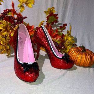 Leg Avenue Ruby Red Slippers ❤️💋